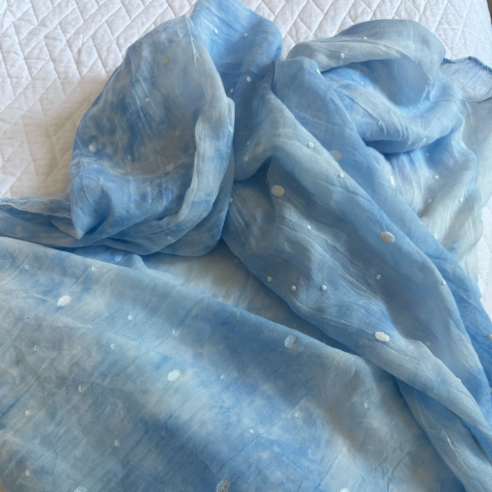 ***Blue scarf - Picture 13 of 13
